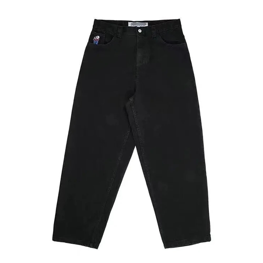 Y2K embroidery golf trap king jeans mens womens clothing luggage jeans big boy denim pants casual simple direct cargo cart 240927