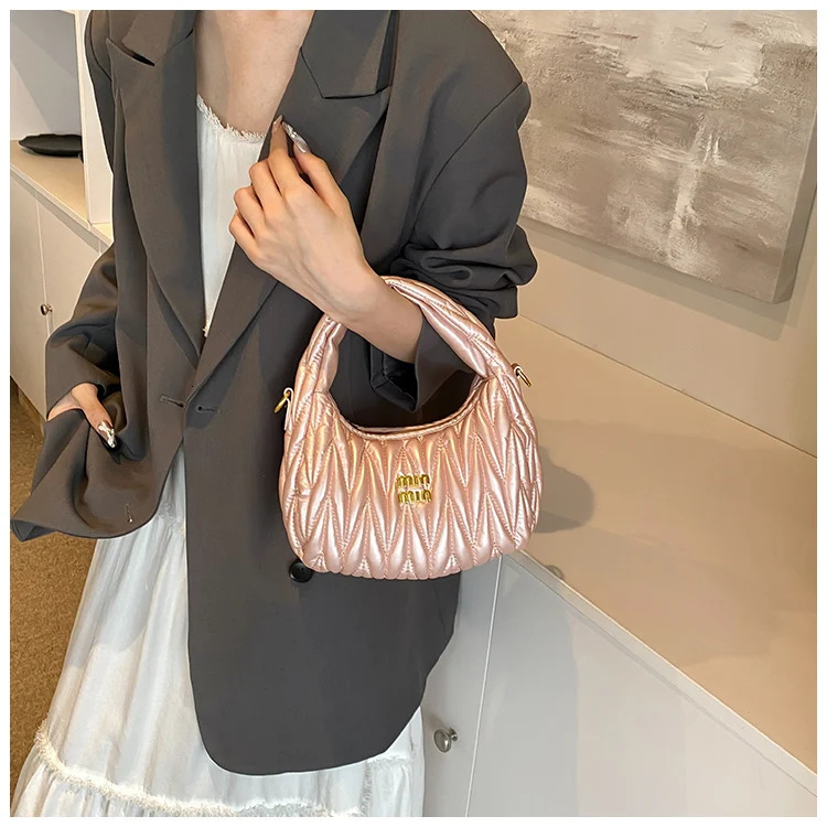 Thread Hobos Tote Bag Shoulder Crossbody Bags for Women Handbag and Purses 2024 Ladies Messenger Trendy 240924 b10e