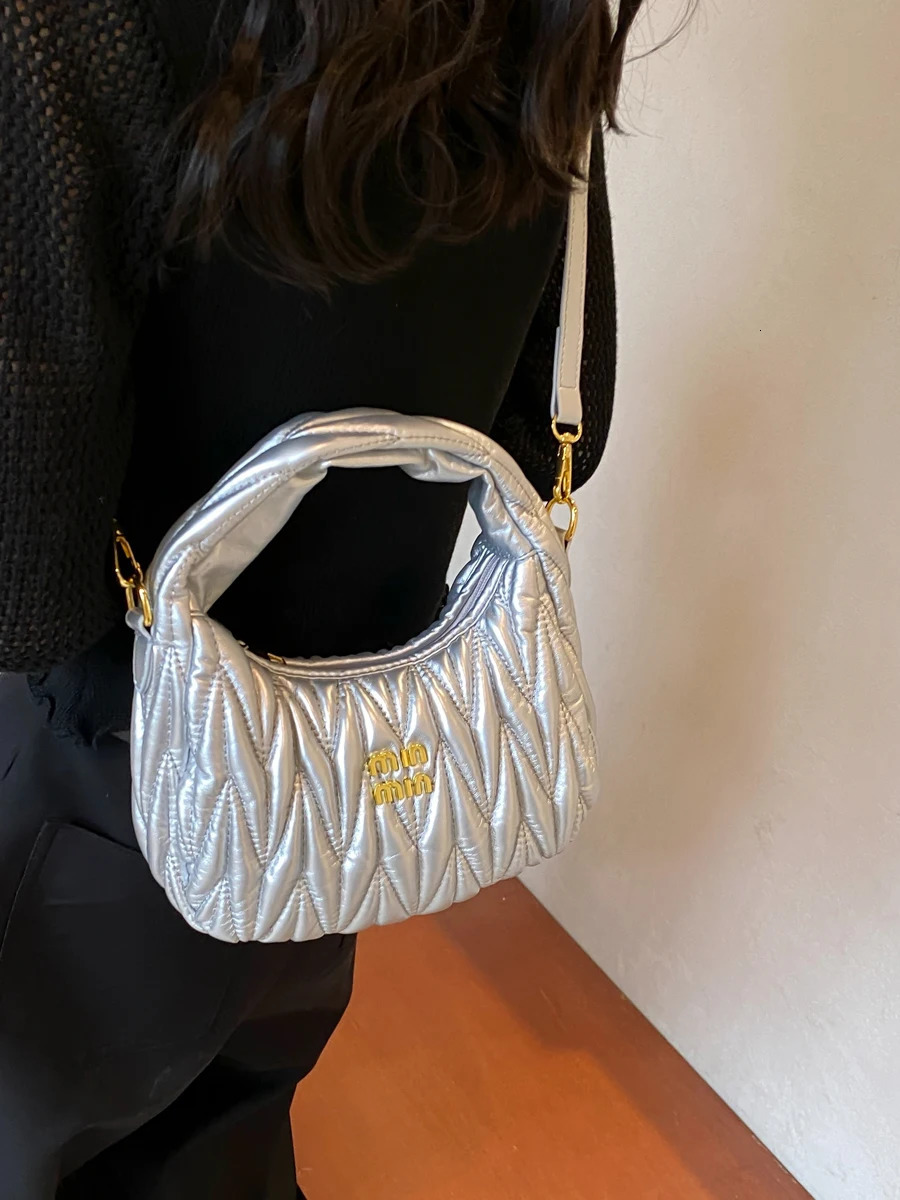 Thread Hobos Tote Bag Shoulder Crossbody Bags for Women Handbag and Purses 2024 Ladies Messenger Trendy 240924 b10e