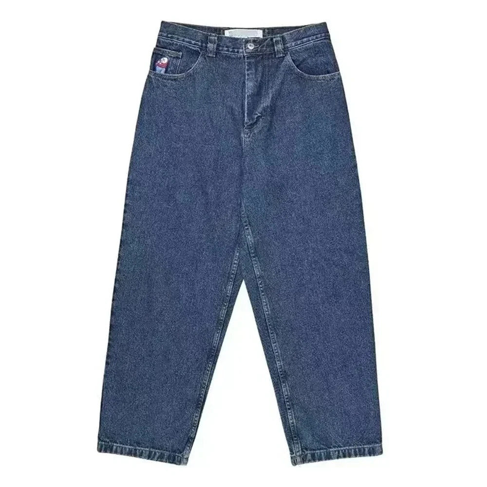 Y2K embroidery golf trap king jeans mens womens clothing luggage jeans big boy denim pants casual simple direct cargo cart 240927