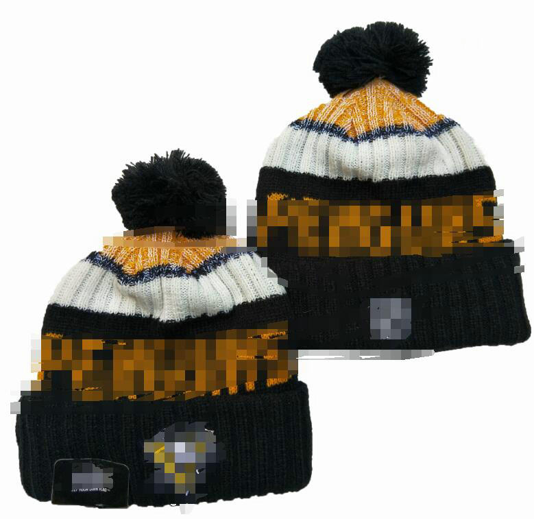 PENGUIN Hockey BalL Beanies 2024 Sport Knit Hat Cuffed Cap Hot Team Knits Hats Mix And Match All Caps Beanie A