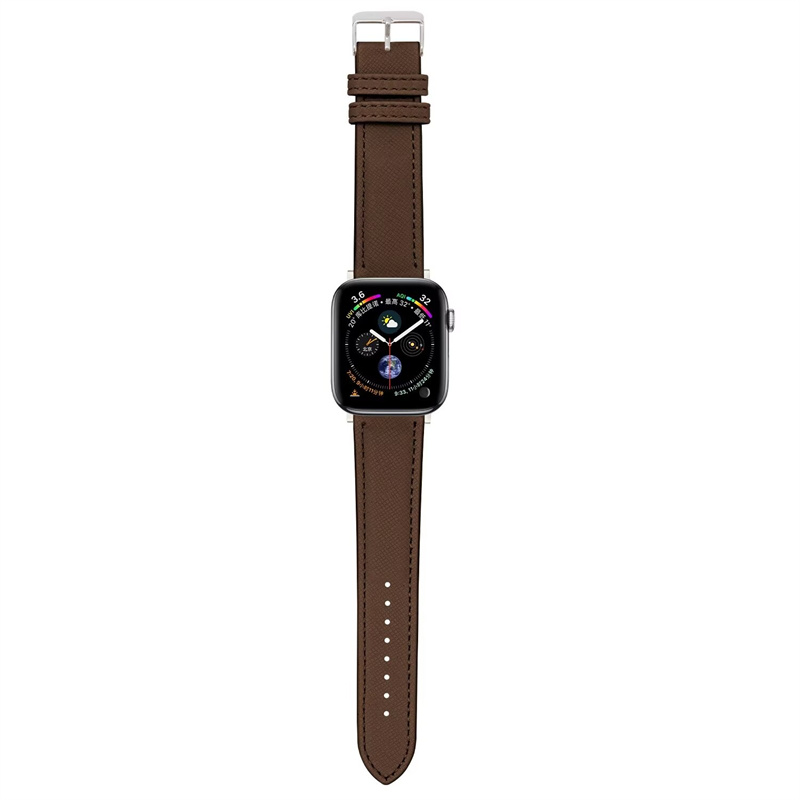 Durable Leather Watch Band Straps for Apple watchband 49mm 46mm 45mm 44mm 42mm 41mm 40mm 38mm Wrist Watchband Wristwatch Black Brown iwatch 10 9 8 7 6