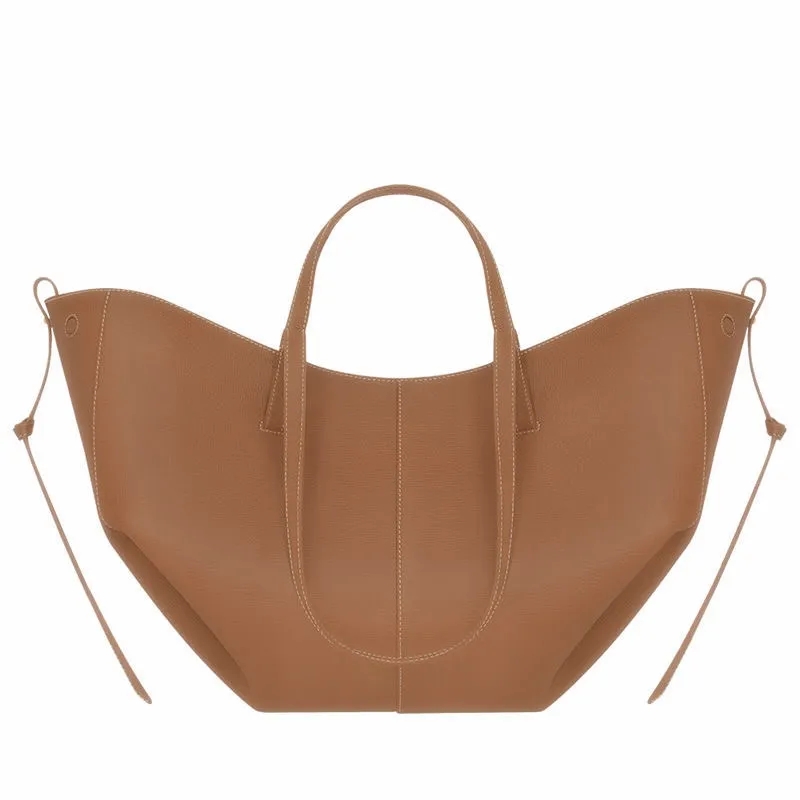 2025 Designer Bag Le Cyme Mini Cross Body Shoulder Bags Womens The Tote Handbag Half Moon Underarm Clutch Pochette 2Size Small Large Shopping Bag