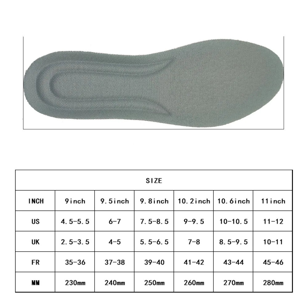 Memory Foam Insoles for Women and Men Replacement Shoe Inserts for Running Shoes Hiking Shoes Sneaker Cushion Shoe Insoles Shock 240929