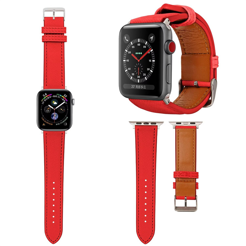 Luxury Designer PU Leather WatchBands Compatible with Apple Watch Strap 46mm 49mm 45mm 44mm 42mm 41mm 40mm 38m Replacement Bands iWatch 10 9 SE Series