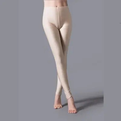 Women Shiny Pant Leggings Selling Solid Color Fluorescent Spandex Elasticity Casual Trousers Shinny Legging 240924