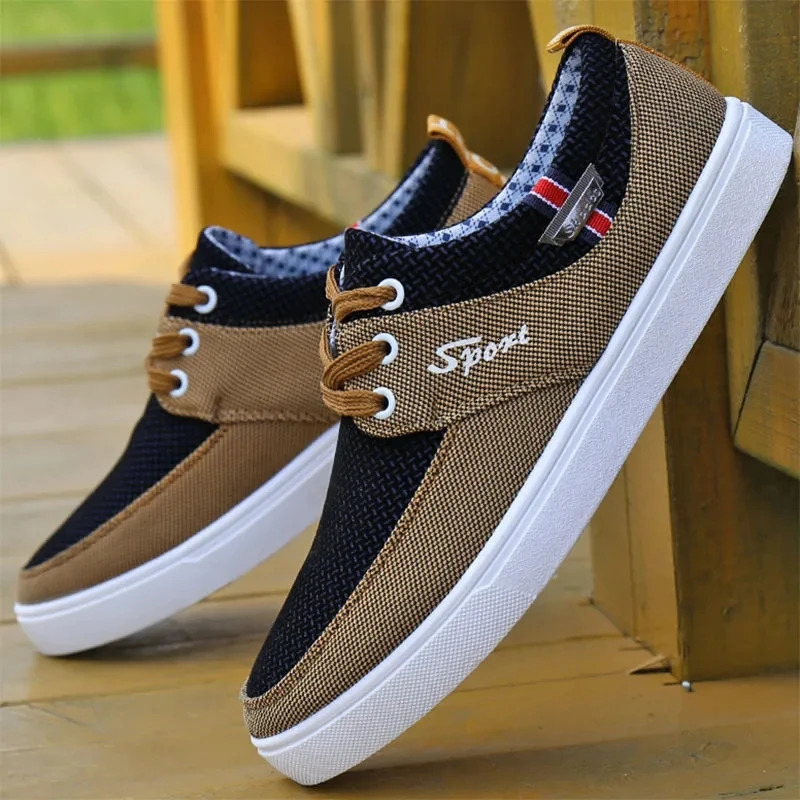 Autumn Big Size 47 48 Mens Espadrillles Autumn Canvas Shoes Male Basic Flats Comfort Loafers Mens Casual Breathable Sneakers 240930