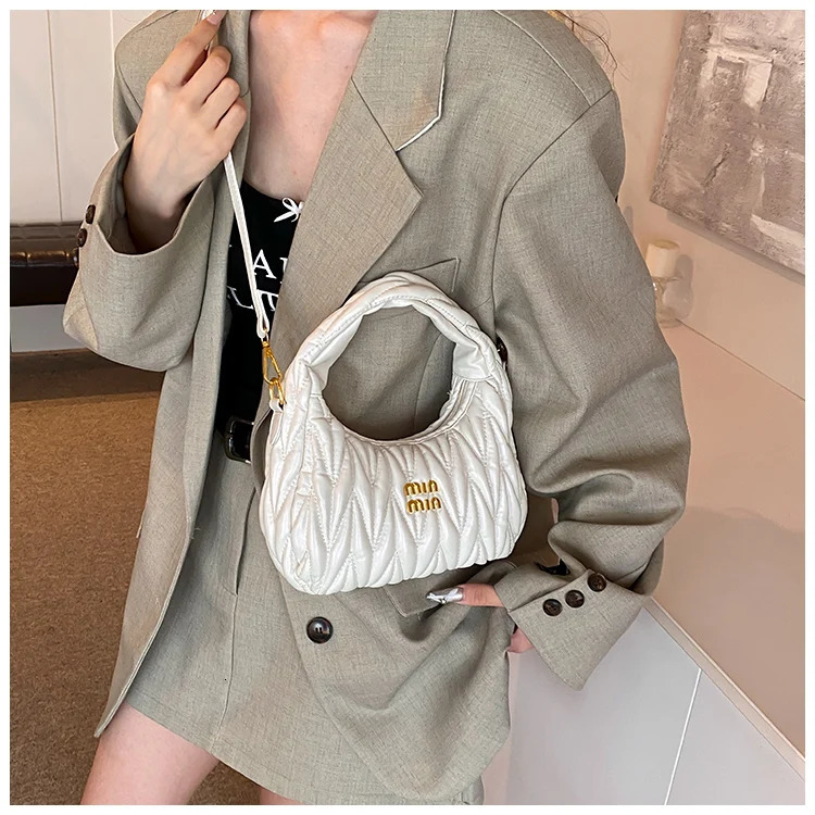 Thread Hobos Tote Bag Shoulder Crossbody Bags for Women Handbag and Purses 2024 Ladies Messenger Trendy 240924 b10e