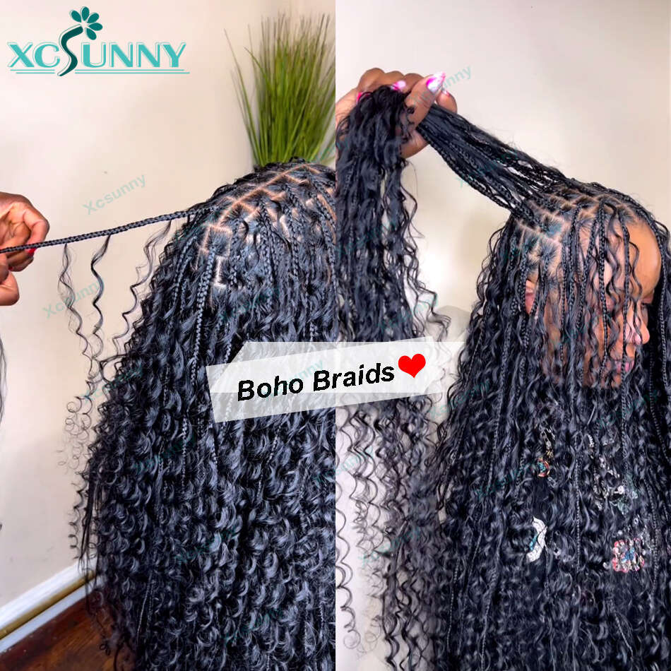 Bulk For Braiding Color 30 Blonde Mix Curly No Weft Double Drawn Wholesale Burmese Boho Braids Human Hair Extensions