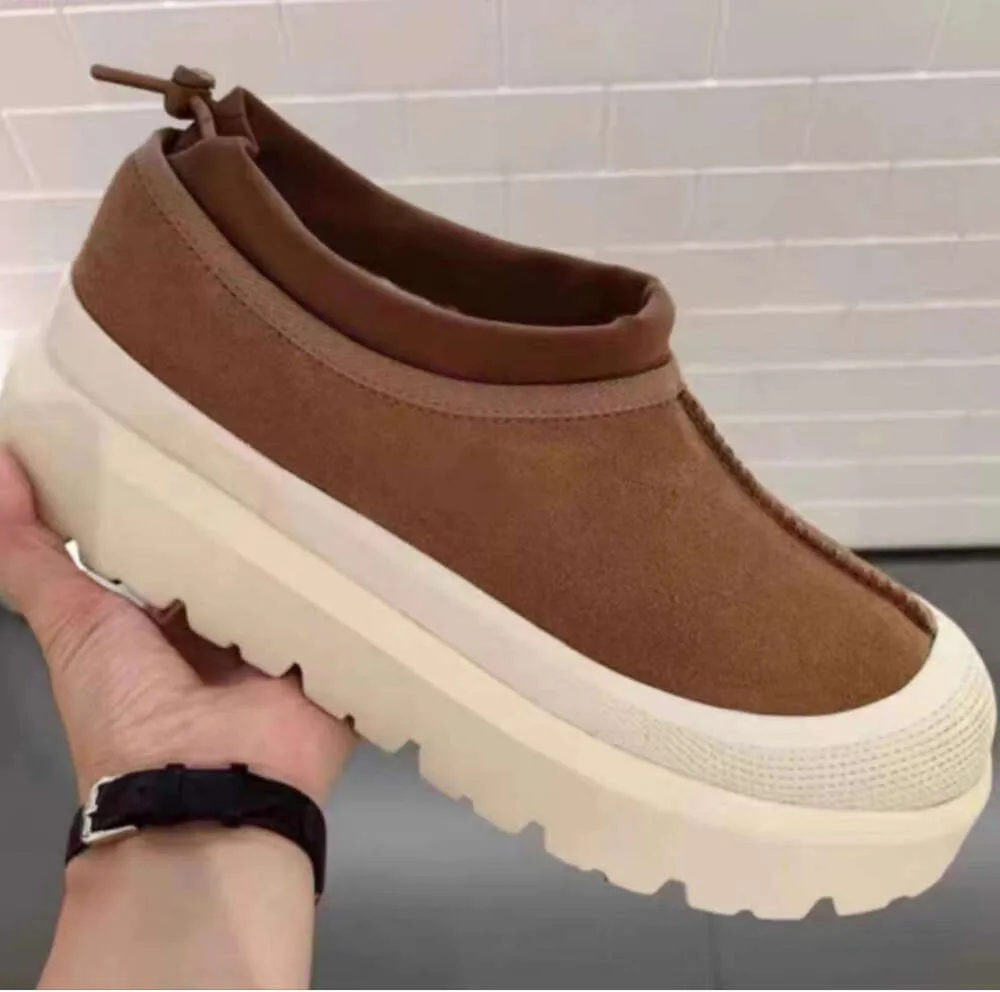 Designer Classic Ultra Mini Boots Snow Boot Platform Women Men Fur Sheepskin Tasman Tazz Chestnut Sand Mustard Seed Beige Driftwood Australian Winter Ankle shoe
