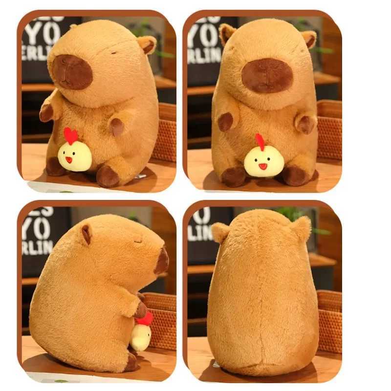 Cute Capybara Plush ToyKawaii Chick Stuffed Animals Capybara Stuffed ToySoft Capybara Plush Doll Pillow for Kids Boys Girls