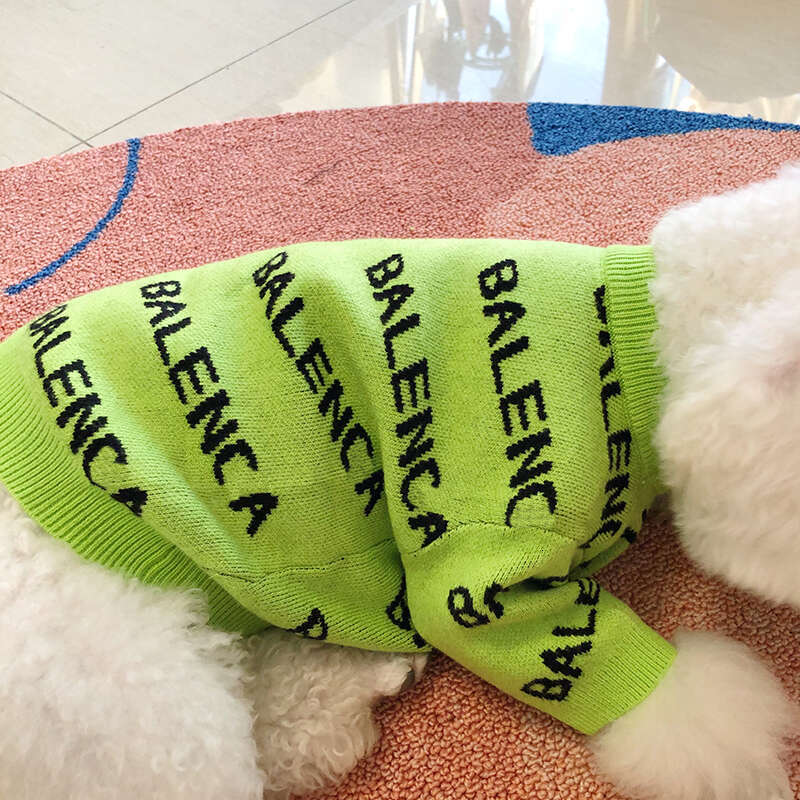 Sweater Winter Designer Clothes Small And Medium-Sized Dog Apparel Smile Shaped Pet Clothing