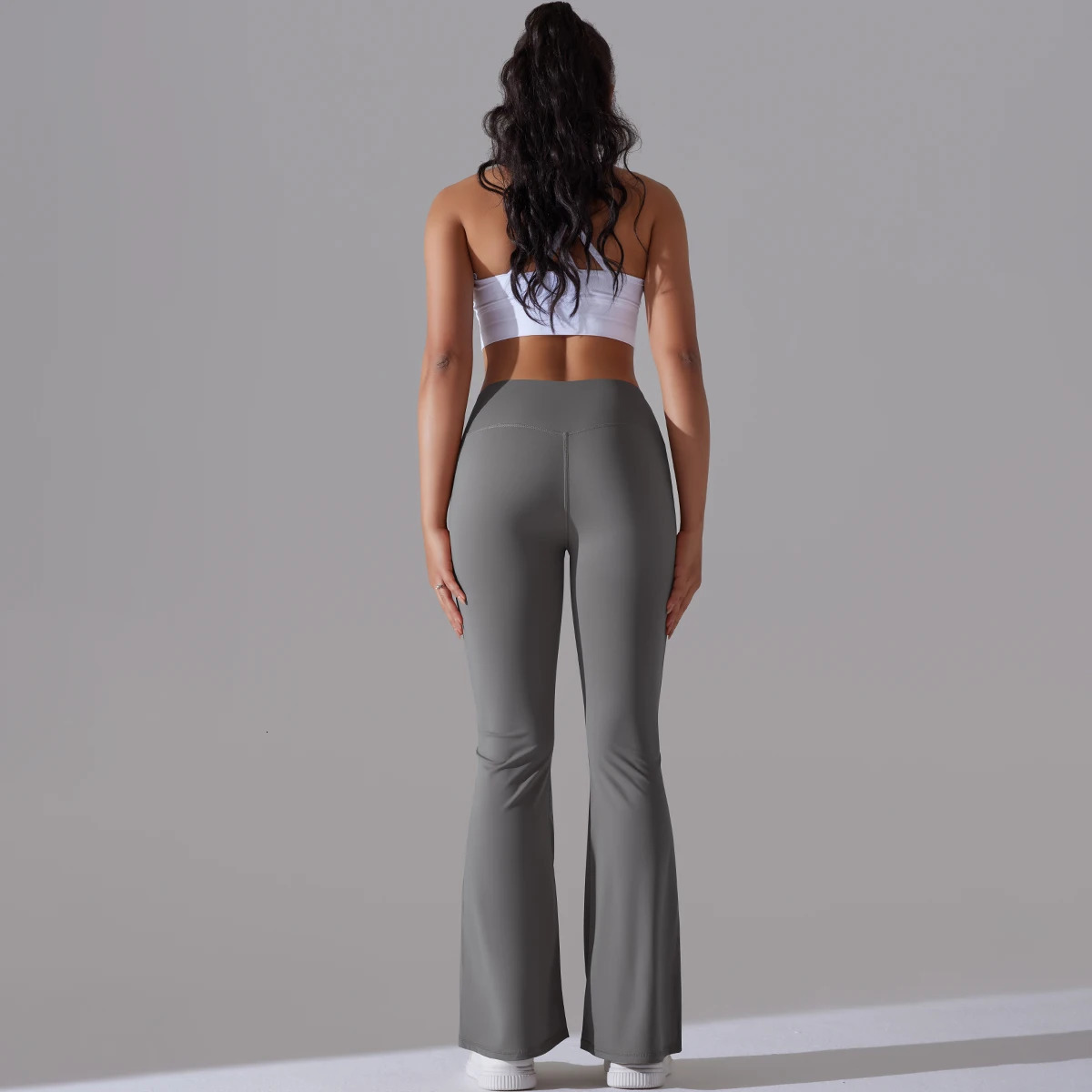 Flare Leggings Yoga Pants Women Bell Bottoms Yoga Trousers High Waist Gym Fitness Pants Stretch Daily Dance Workout Leggings 240929