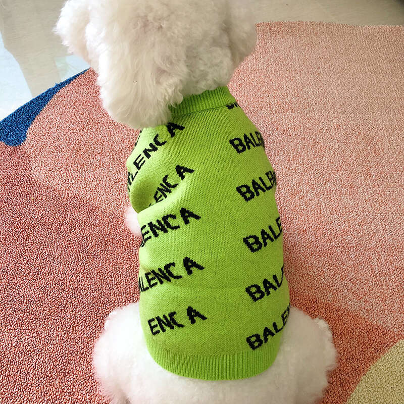 Sweater Winter Designer Clothes Small And Medium-Sized Dog Apparel Smile Shaped Pet Clothing