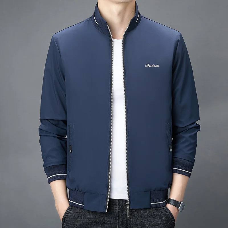 8XL Plus size bomber jacket mens jacket autumn jacket mens casual ultra-thin exterior Plus size 7XL 6XL mens jacket 240930