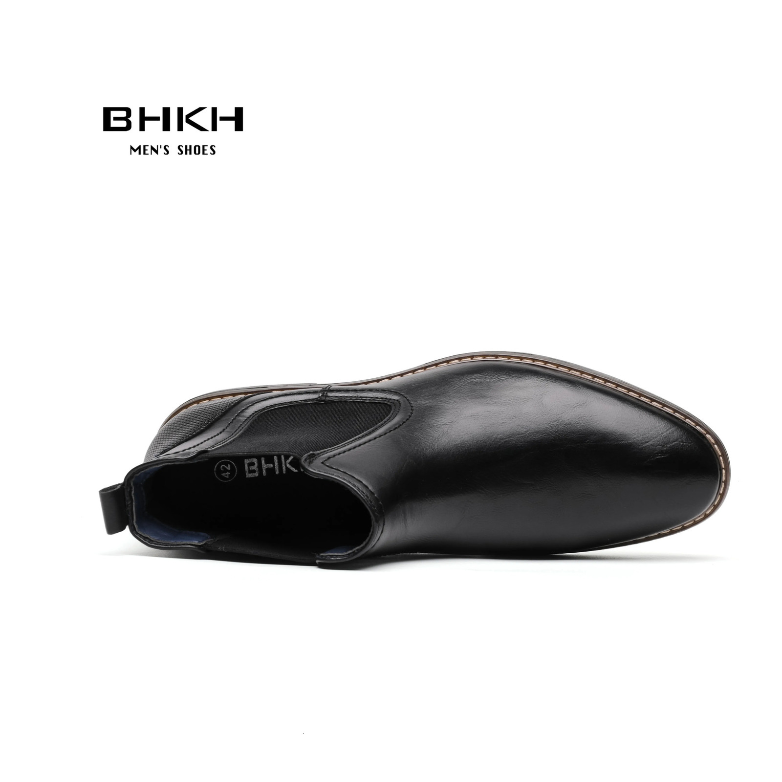 BHKH 2024 Men Boots Winter Fashion Ankle Smart New Business Dress shoes Formal Man Shoes 240924