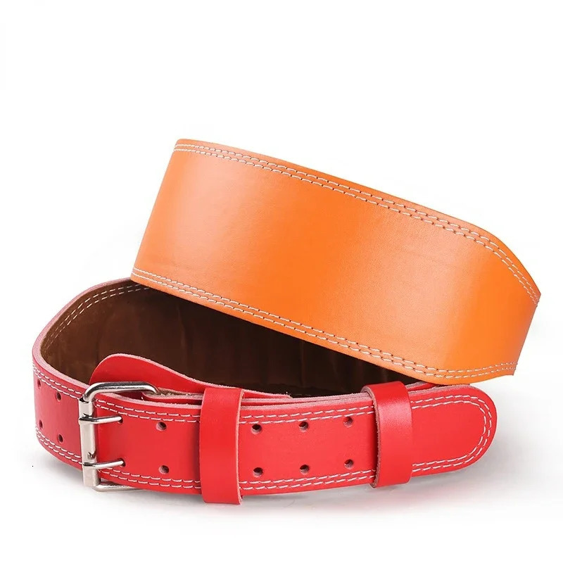 Mens and womens weightlifting fitness belts solid color fitness belts waist support belts for squatting waist protectors 240930