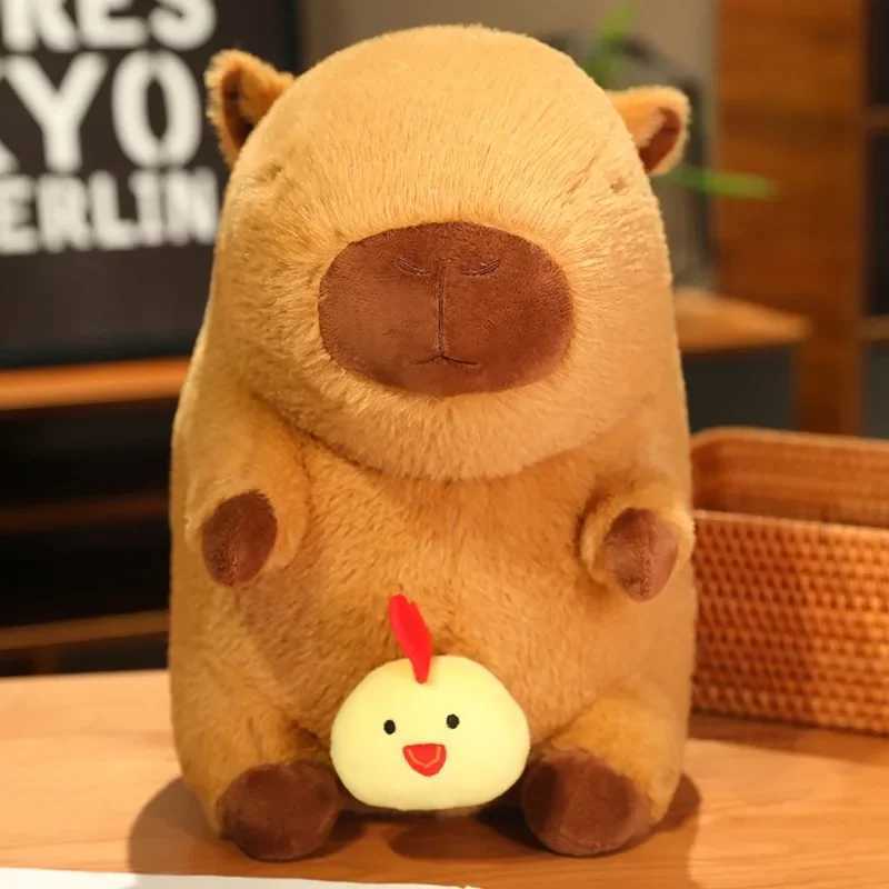 Cute Capybara Plush ToyKawaii Chick Stuffed Animals Capybara Stuffed ToySoft Capybara Plush Doll Pillow for Kids Boys Girls