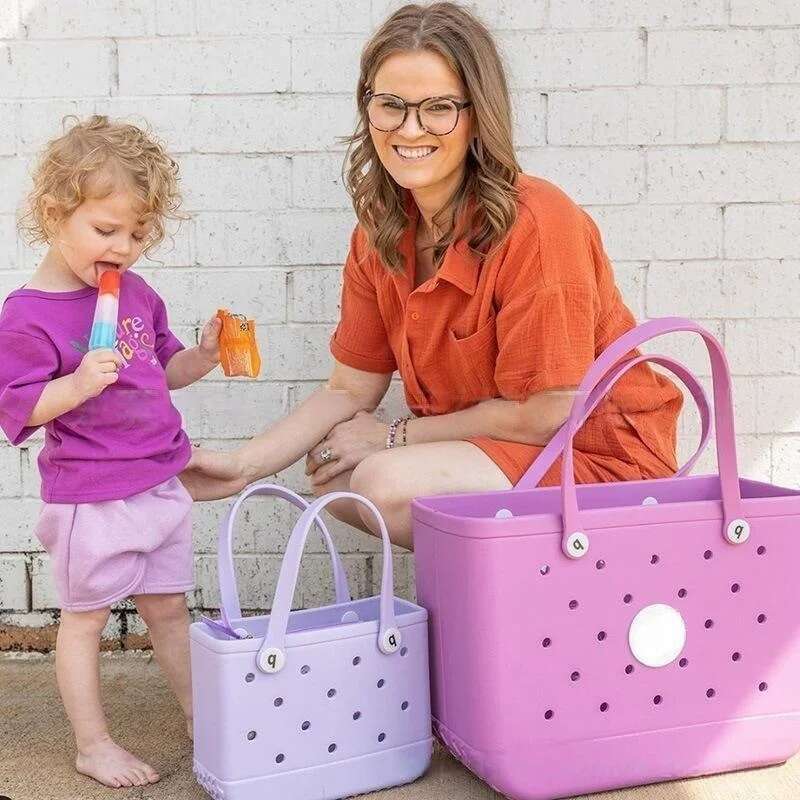 Mini Children Beach Bogg Fashion Cute Summer Storage Basket Kid Lightweight Picnic Tote Baby Small Rubber Waterproof Eva Bag