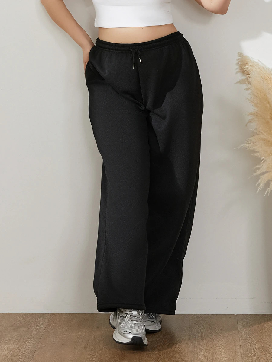 Casual Loose Joggers: Wide-Leg Drawstring Sweatpants For Women - Collection