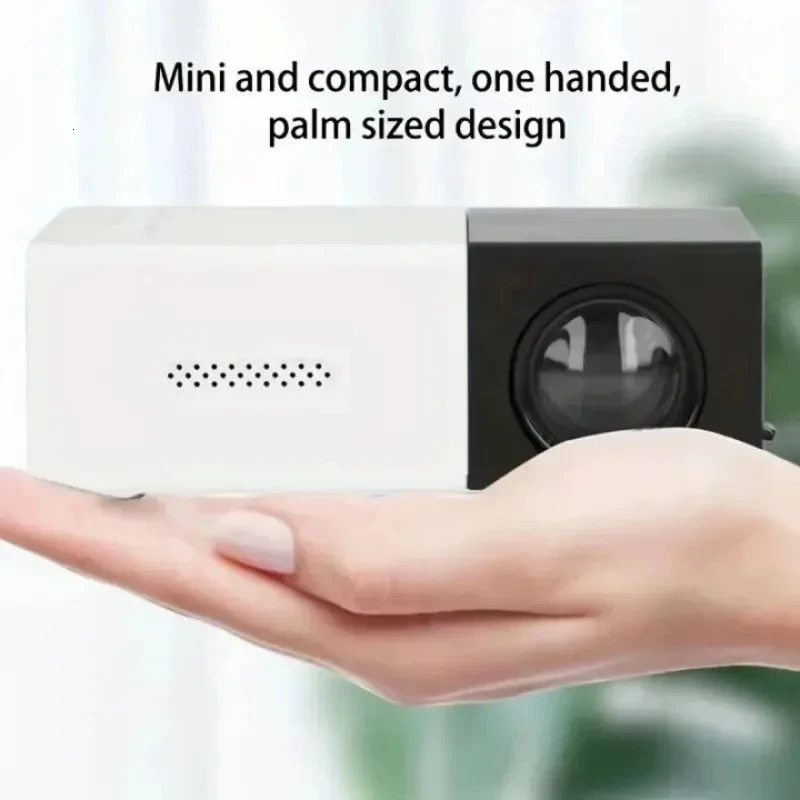 YG300 portable mini movie projector is suitable for outdoor camping/driving/home theater projectors with a lifespan of 30000 hours 240925