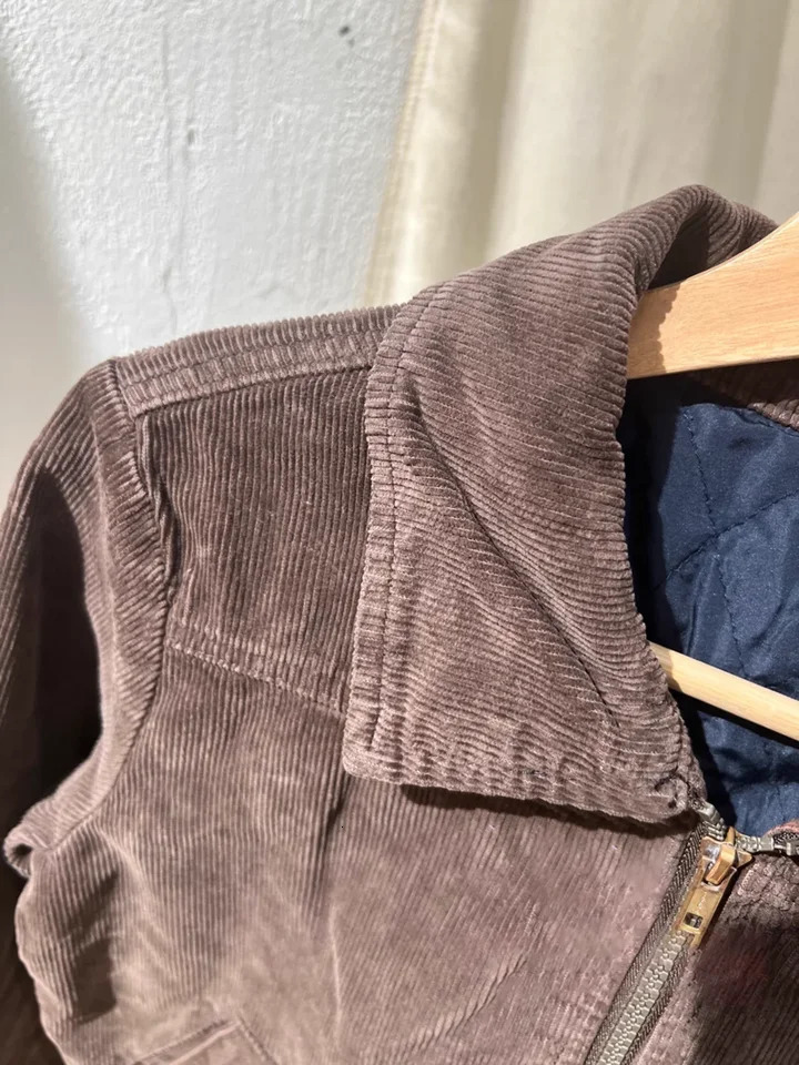 Yaphleet Y2K Girls Brown Corduroy Jackets 2024 Spring Fashion Ladies Vintage Short Jacket Sweet Women Cute Outfits Chic 240910