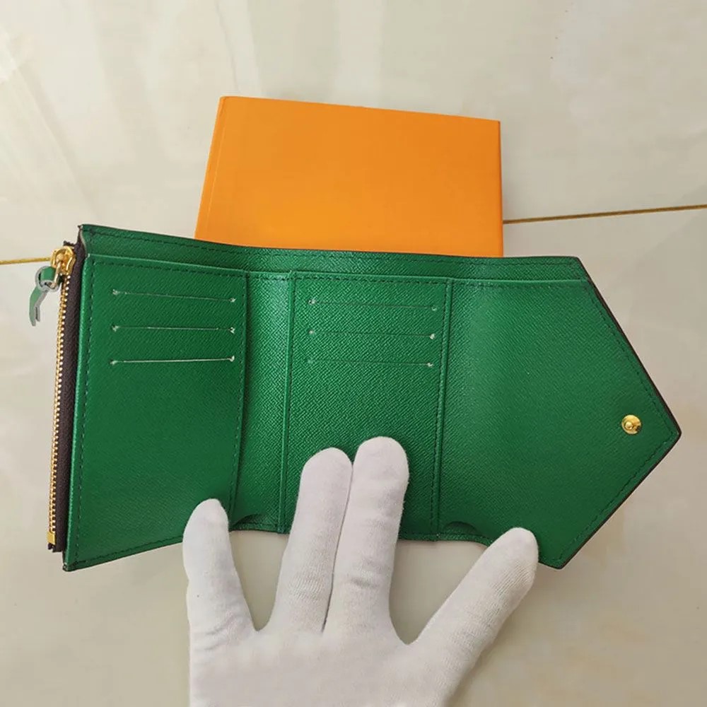 Hot Women Designer Holders For Women Coin Purse Small Wallet Victorine Woman Card Holder Brown Wer Short Mini Wallets2025