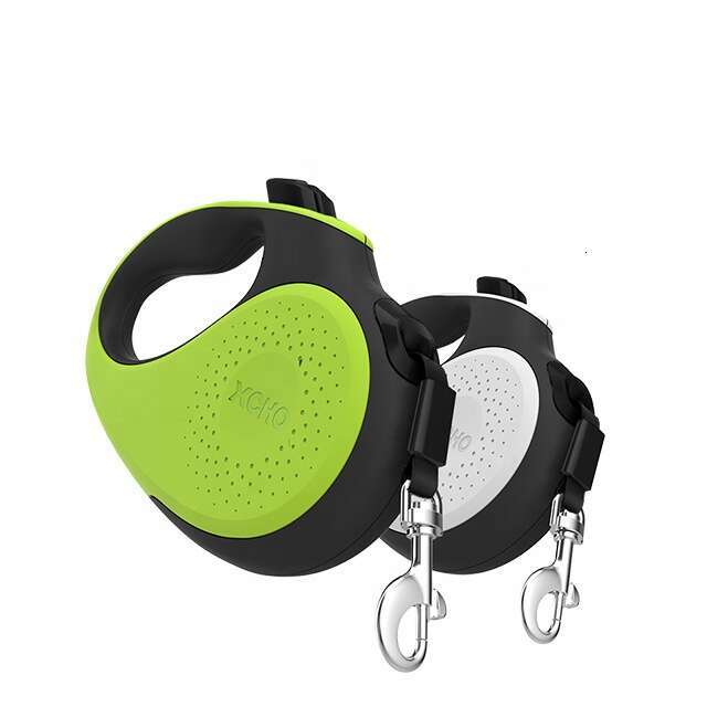 XCHO ergonomic automatic 360 tangle-free tape orange & black large 5m retractable dog leash