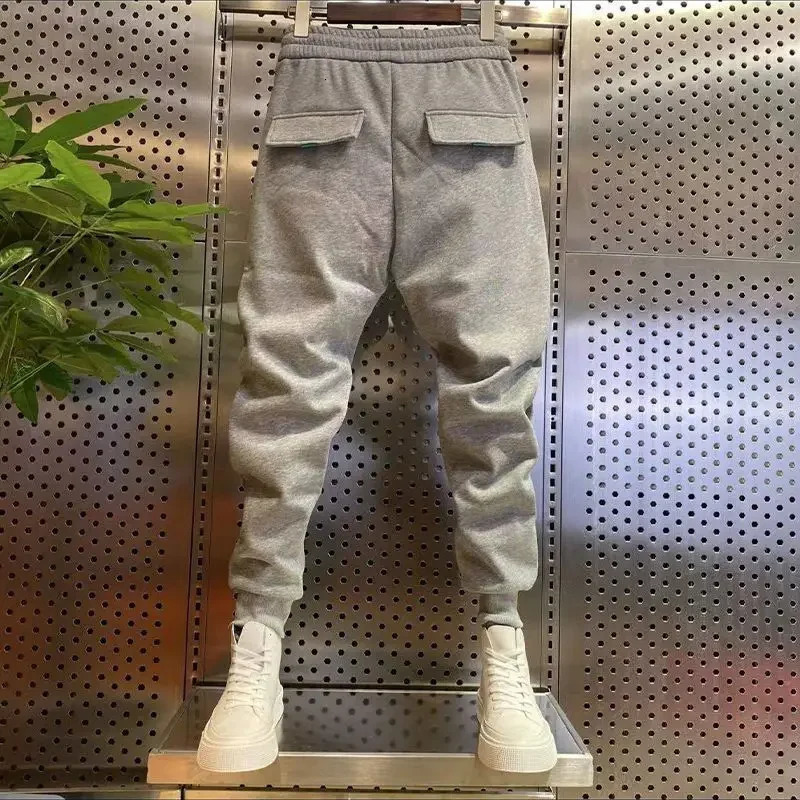 Mens ultra-thin harem mens sports pants for runners Trouser Tracksuit bottom Korean casual Y2k Harajuku summer fashion 240927
