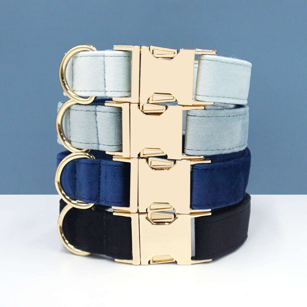 cozy fashion metal buckle and leash for running walking pet collars set dog collar