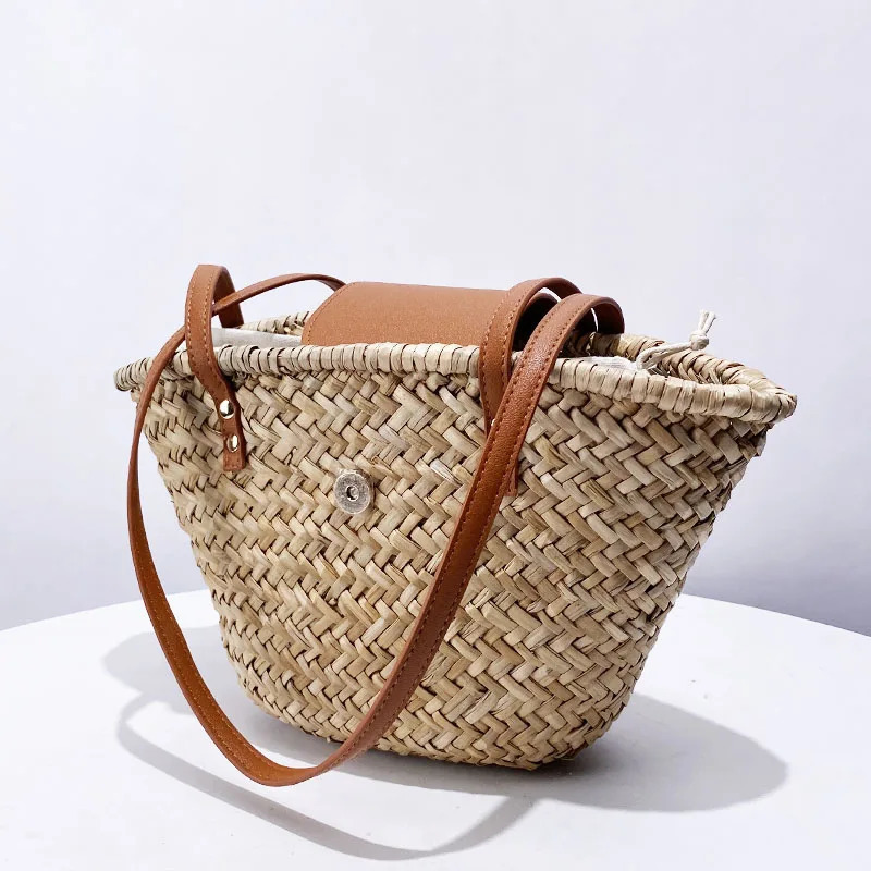 Bohemian Beach Handbag Womens Handbag and Wallet Turf Womens Inner Pocket Underarm Shoulder 240930