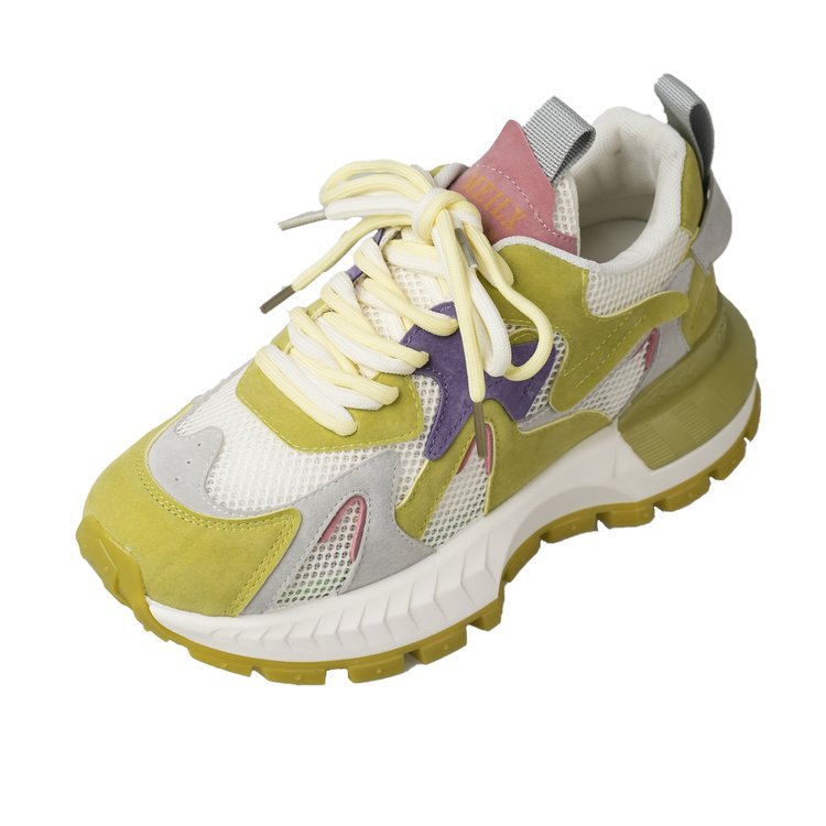 Women's Thick soled Forrest Gump Shoes 2024 New Sports and Leisure Versatile Shoes