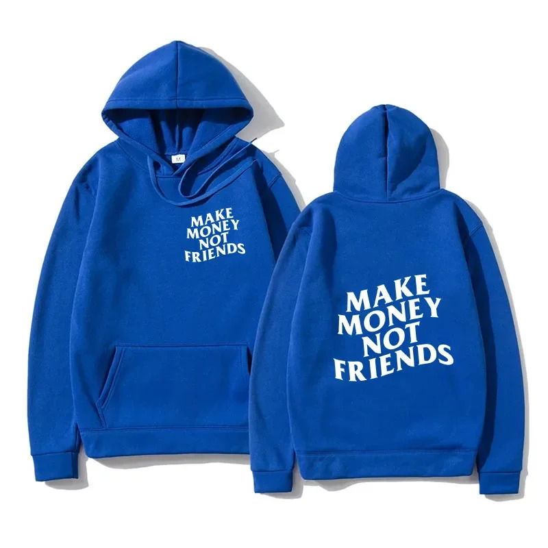 Funny Need Money Letter Print Hoodie Fashion Mens Sweatshirt Wool Oversized Couple Casual Street Clothing Hoodie 240930