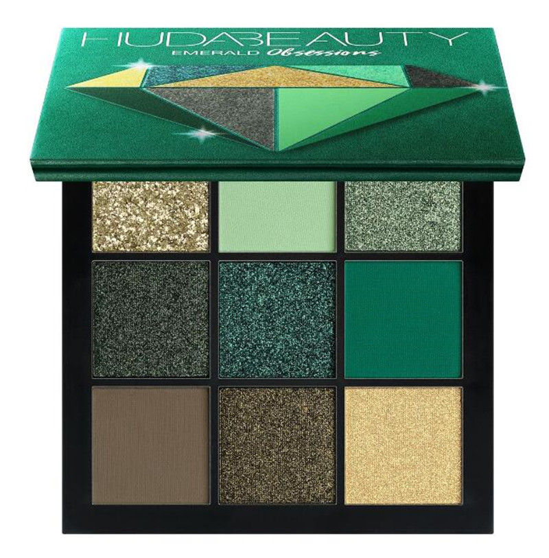 HUDA BEAUTY eye shadow pallet eyeshadow Cosmetics ruby gemstone coral bsessions eyeshadow 5 model beauty
