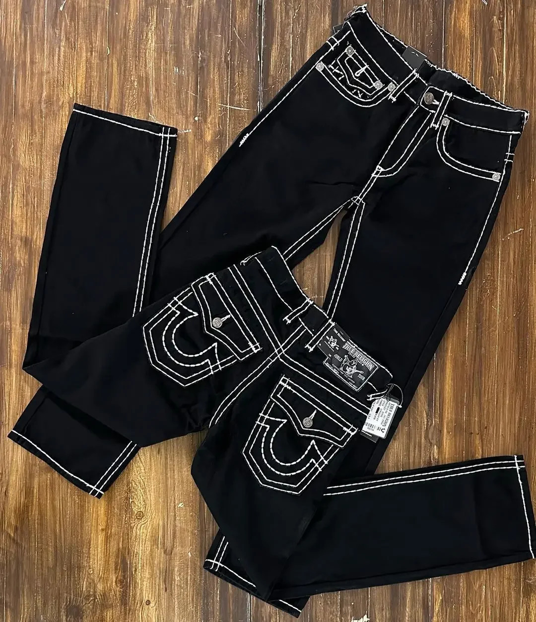 Hip hop street casual jeans beautiful Y2k retro gothic fashion embroidered straight leg wide leg jeans mens clothing 241008