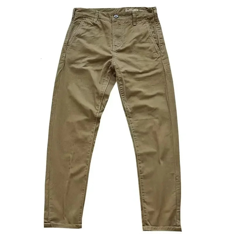 mens cargo pants American retro heavy-duty workwear pants mens loose straight leg pants casual mens 240921