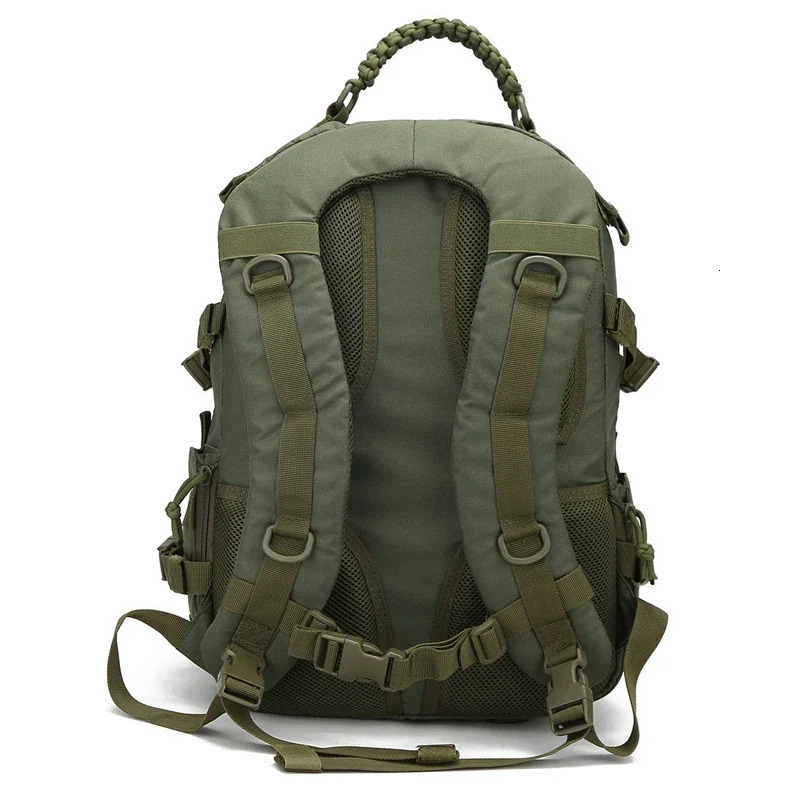 Mens Military Tactical Backpack Outdoor Waterproof Camping Hunting Hiking Sports Bag Soft Back Large Capacity Military Molle Rucksack ww 241008