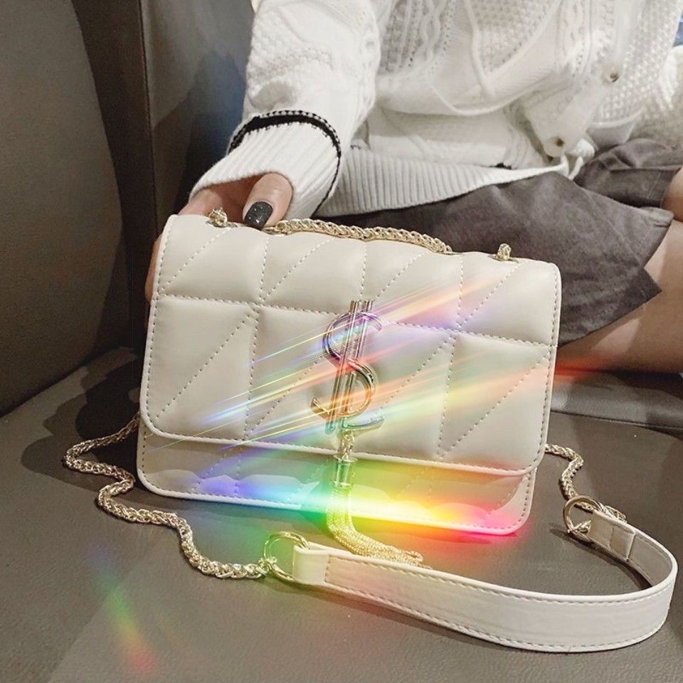 Designer Bag 2025 New Outdoor Style Luxury Free Delivery Designer High Quality Texture New Single Shoulder Women's Diagonal Chain Small Square Ba