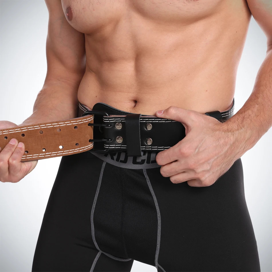 Gym fitness buckle weightlifting belt waist support belt used for squatting dumbbell training bodybuilding waist support protector 240930