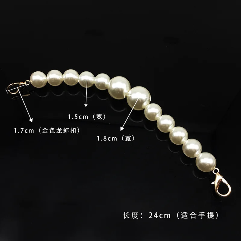 3 Handbag with pearl strap DIY wallet instead of shoulder bag cross chain 240926 4
