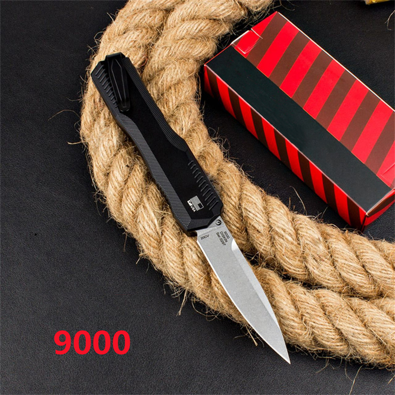 2024 KS Livewire 9000 Hunting Pocket 20CV Stonewashed Folding Knife Portable Survival Defense Outdoor Camping Combat Military Knifes 7550 7800 7600 83