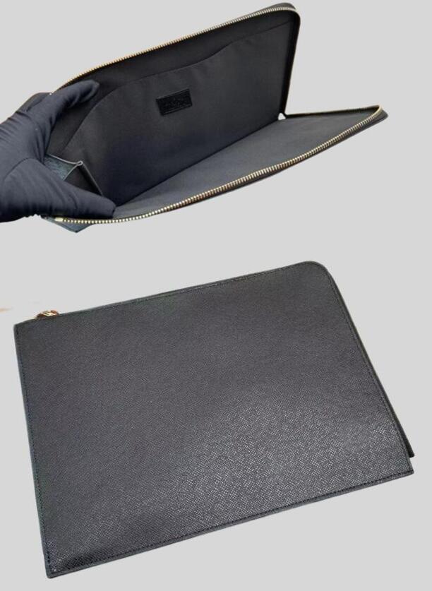 Designer Clutch Bags Travel Sleeve Laptop Tablet File Document Holder Portfolio Case Cover Accessoires With box