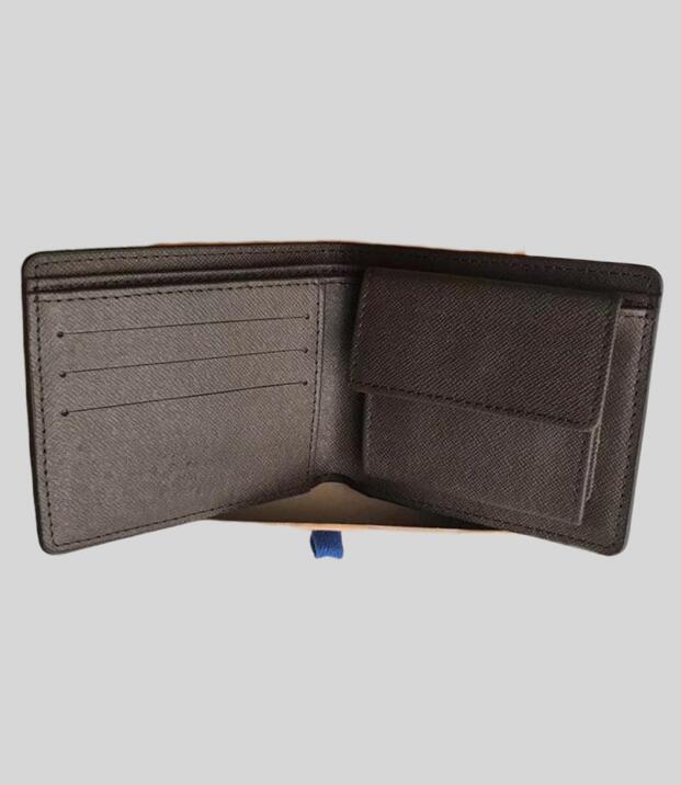 High quality wallets 2024 cardholder France Paris plaid style luxurys mens wallet designers women wallet high-end luxurys wallet with box