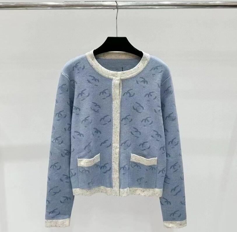 New designer Women's Sweaters knitwear Luxury coat brand Casual Cardigan Sweaters jacket Clothes