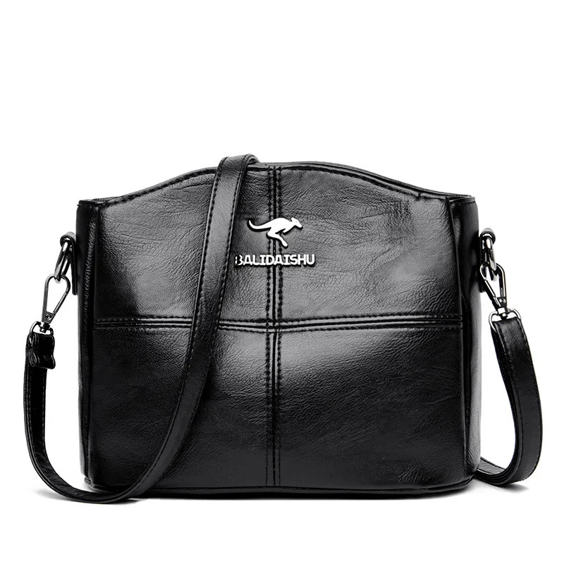 Women Embroidery Tote Bag High Quality Leather Ladies Handbags Shoulder Small Crossbody Bags For Sac a Main y240925