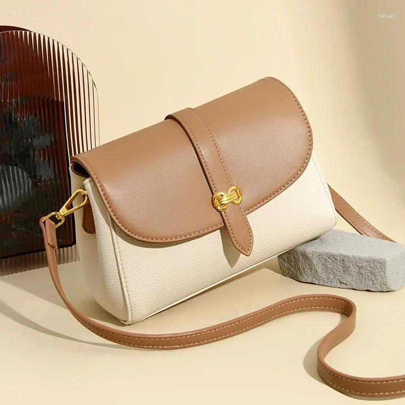 Shoulder Bags Handbag Purses Designer Crossbody Fashion Women Bag Ladies Solid Color Leather Brand Sac A Main a694 4