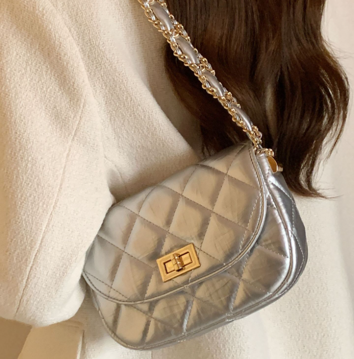 Designers Bag Chain Versatile New Design Crossbody Bag Triple Sier Pink Free Shipping