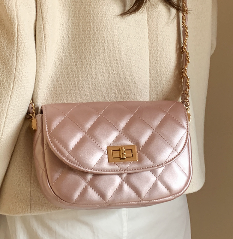Designers Bag Chain Versatile New Design Crossbody Bag Triple Sier Pink Free Shipping