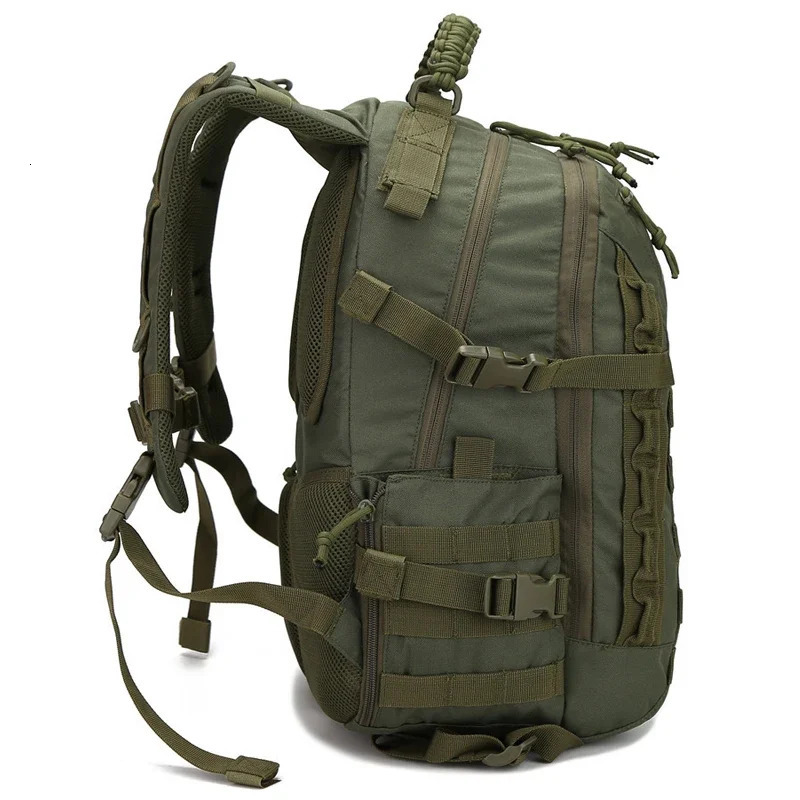 Mens Military Tactical Backpack Outdoor Waterproof Camping Hunting Hiking Sports Bag Soft Back Large Capacity Military Molle Rucksack ww 241008