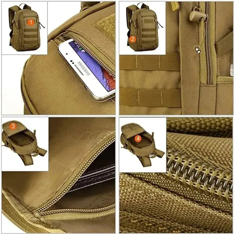 Classic military backpack mens outdoor tactical sports travel backpack mens waterproof sports travel backpack hunting bag camping 241008